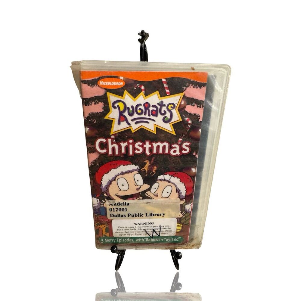 Rugrats Christmas VHS 2002 Nickelodeon Children's Family Movie